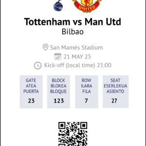 UEFA Europa League Final 2025 Tottenham vs Manchester United